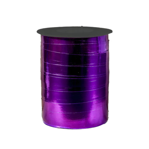 Metallic krullint Paars - Kadopapier.net