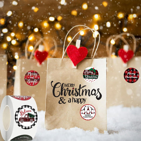 Closing sticker Heart Gold -Sticker-Label-