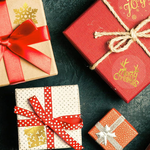 Verschlussaufkleber Herz Gold -Sticker-Label-