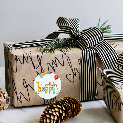 Verschlussaufkleber Herz Gold -Sticker-Label-