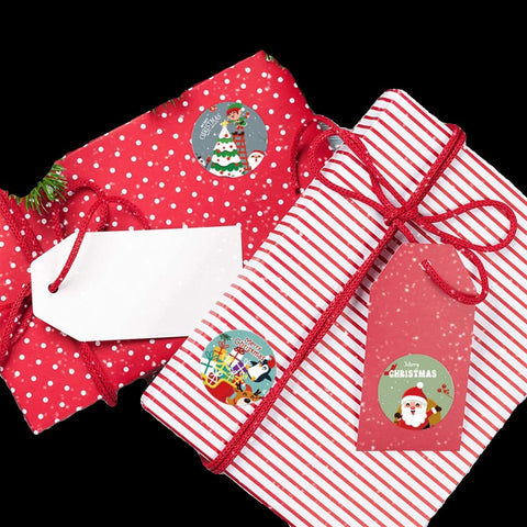 Verschlussaufkleber Herz Gold -Sticker-Label-