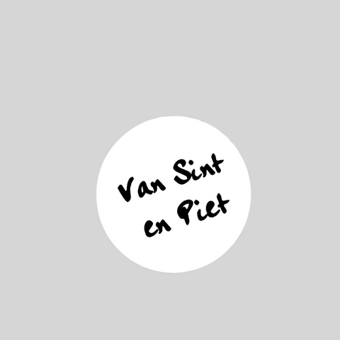 Old school van Sint en Piet - Kadopapier.net