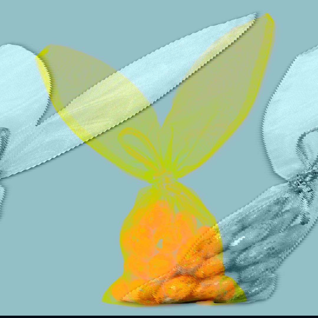 Organza Paaszakje Lime - Kadopapier.net