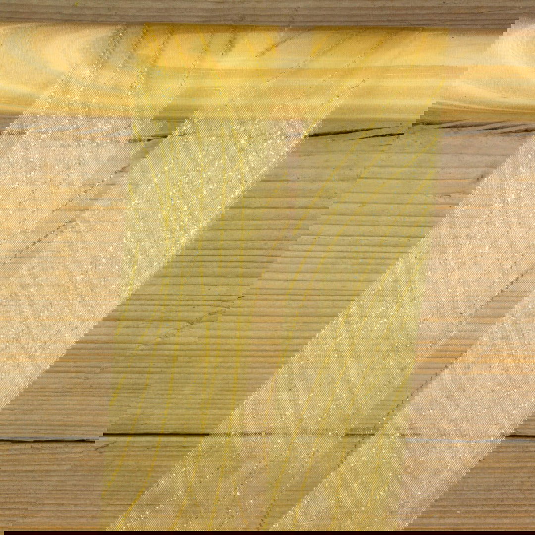 Organzalint Flow Goud - Kadopapier.net