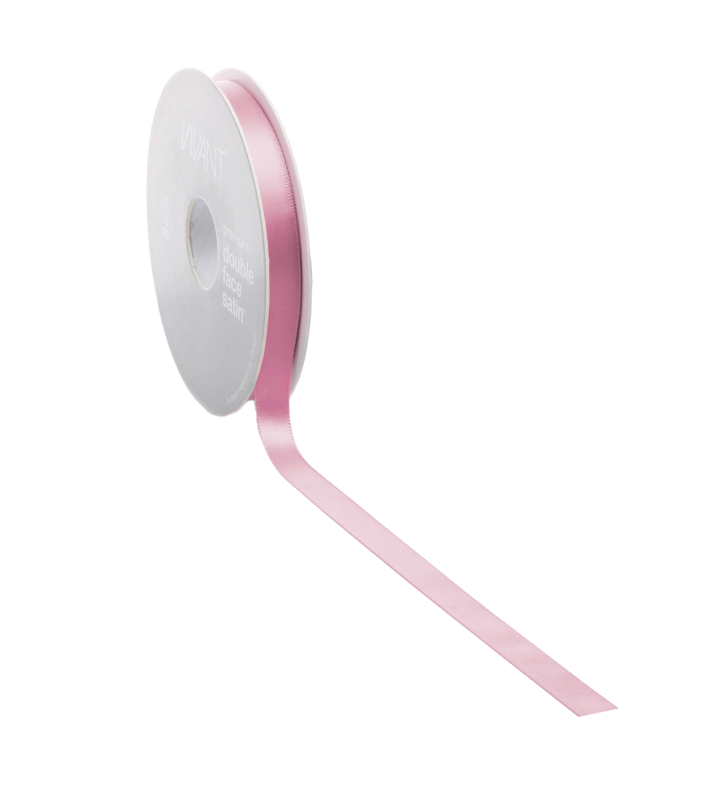 Oud roze Satijnlint 3-38mm / 25-50m - Kadopapier.net