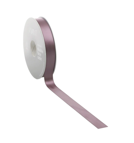 Oud roze Satijnlint 3-38mm / 25-50m - Kadopapier.net