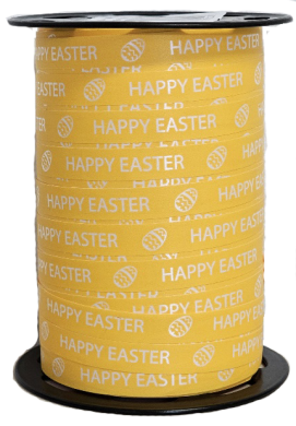 Paperlook Paaslint Geel - 228 meter - Kadopapier.net