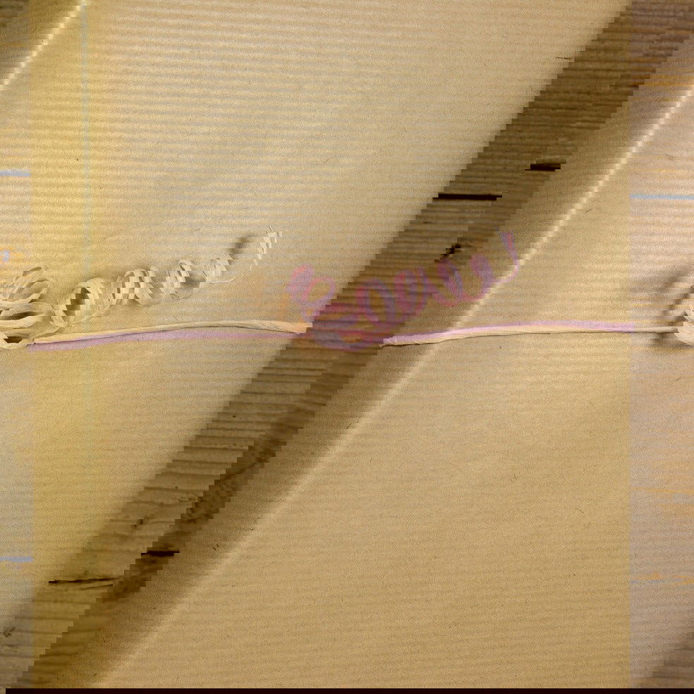 Papieren deco draad Roze - Kadopapier.net