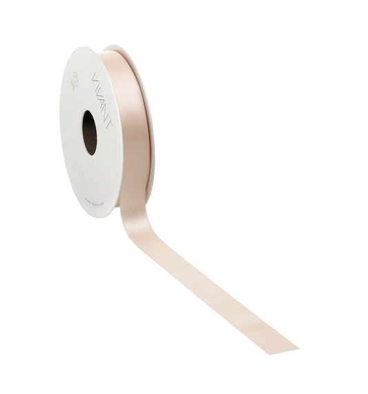 Pastel Zalm Satijnlint 3-38mm 25-50m - Kadopapier.net