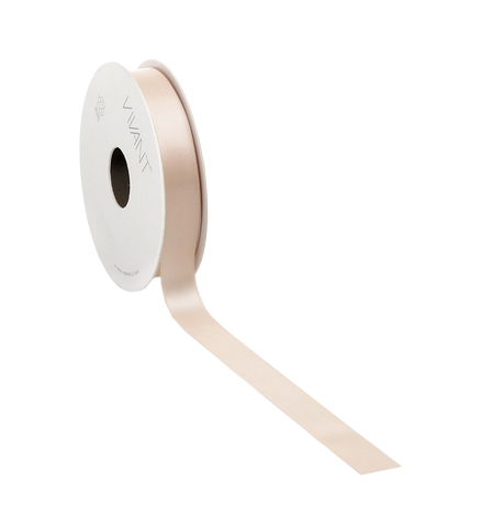 Pastel Zalm Satijnlint 3-38mm 25-50m - Kadopapier.net