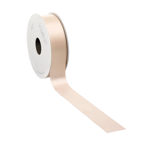 Pastel Zalm Satijnlint 3-38mm 25-50m - Kadopapier.net