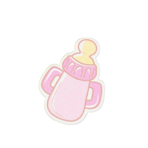 Plakdeco Flesje roze - Kadopapier.net