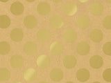 Bruin Kraft Inpakpapier Gouden Stip
