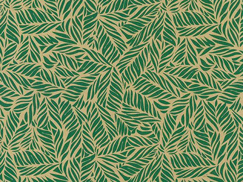 Geschenkpapier Blätter Palmenstreifen | 70*50cm | 2x 250 Blatt