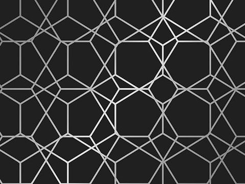 Sheets Wrapping Paper Diamond Black | 70*50cm | 2x 250 sheets