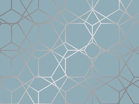 Sheets Wrapping Paper Diamond GreyBlue | 70*50cm | 2x 250 sheets