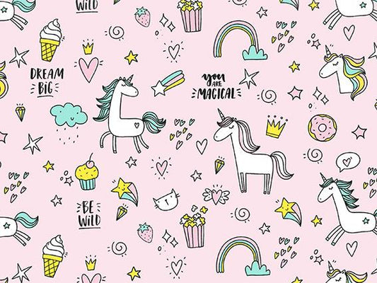 Sheets of Wrapping Paper Unicorn | 70*50cm | 2x 250 sheets
