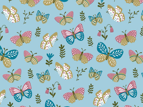 Sheets of Wrapping Paper Flutter Butterfly | 70*50cm | 2x 250 sheets