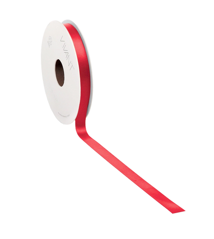 Rood Satijnlint 3-38mm / 25-50m - Kadopapier.net