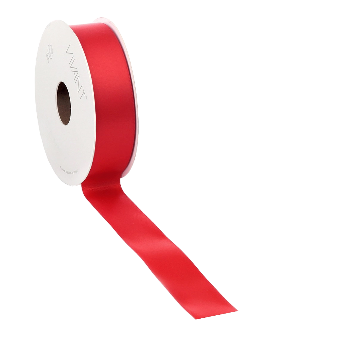 Rood Satijnlint 3-38mm / 25-50m - Kadopapier.net