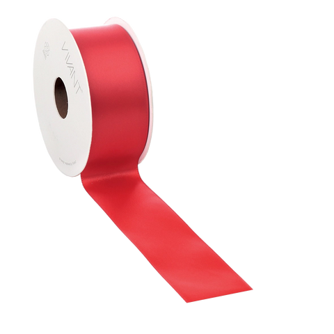 Rood Satijnlint 3-38mm / 25-50m - Kadopapier.net