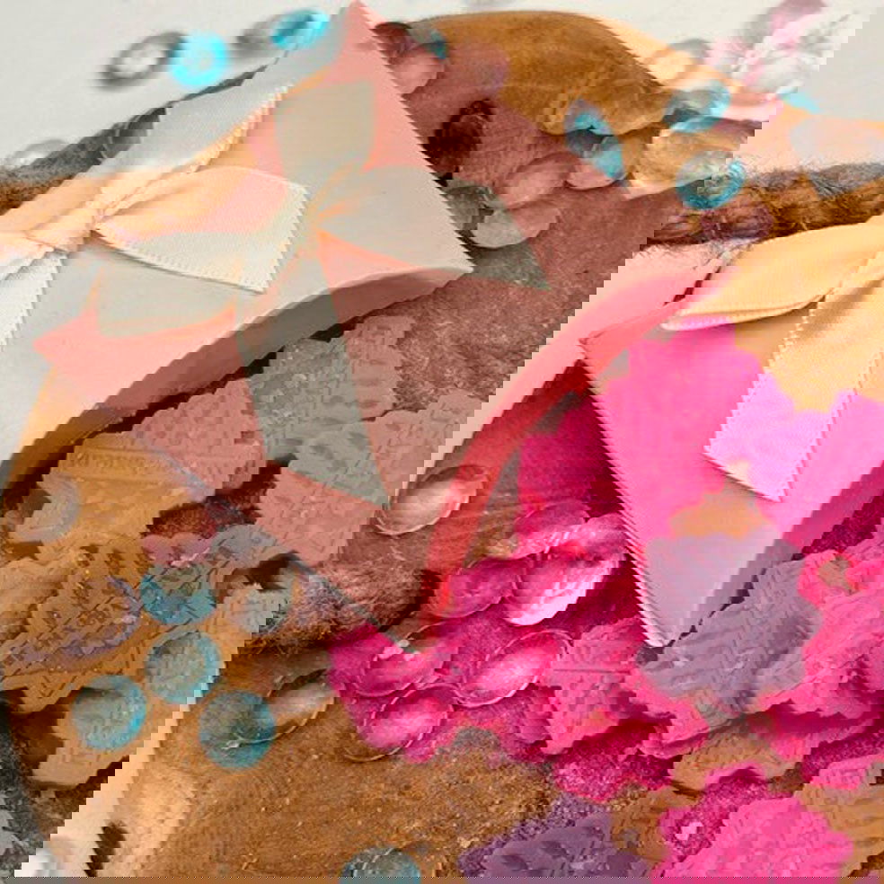 Roze Gondeldoosje - Kadopapier.net