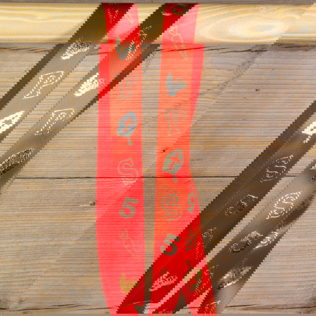 Satijn Sintlint met Mijter - Kadopapier.net