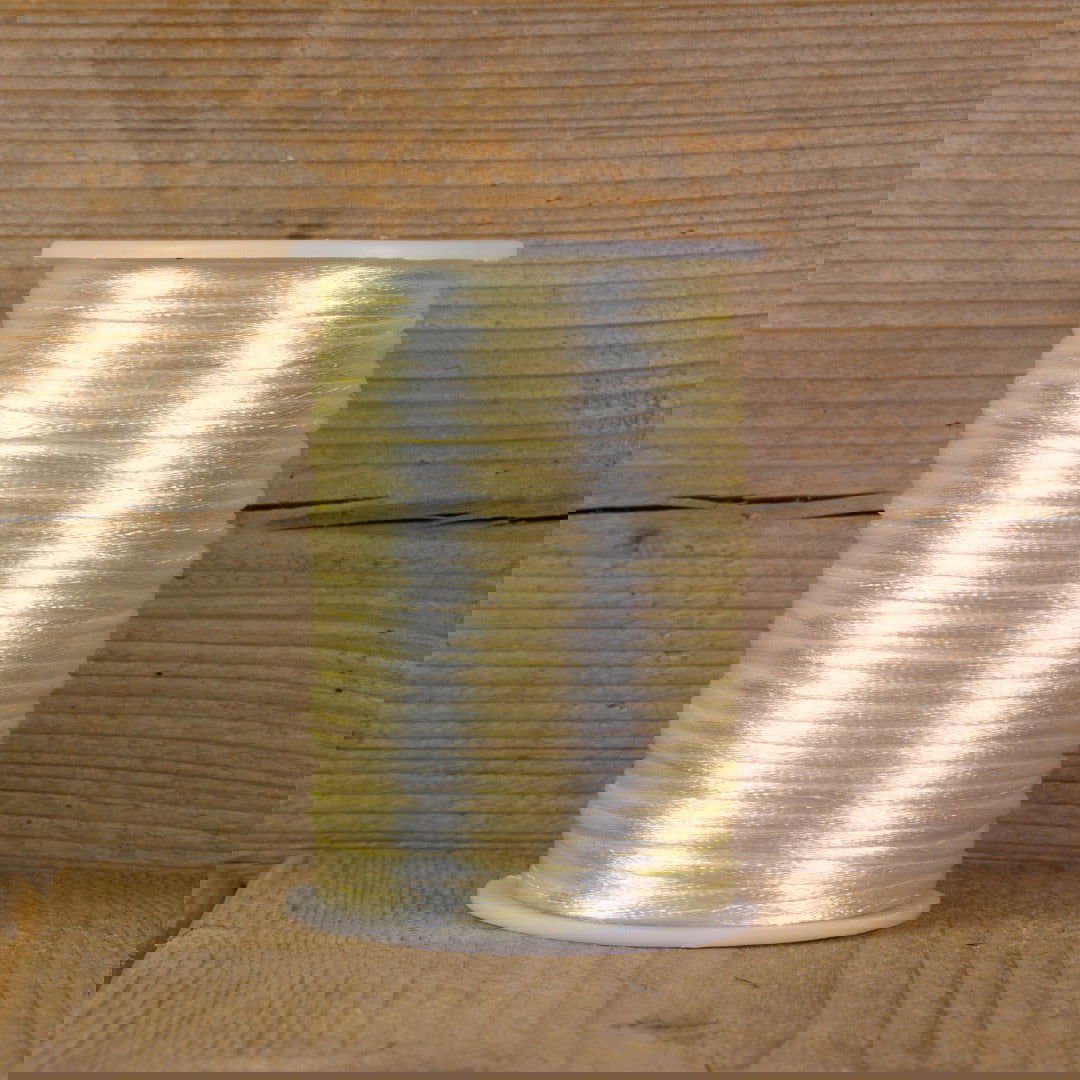 Satijnkoord Ivoor - Kadopapier.net