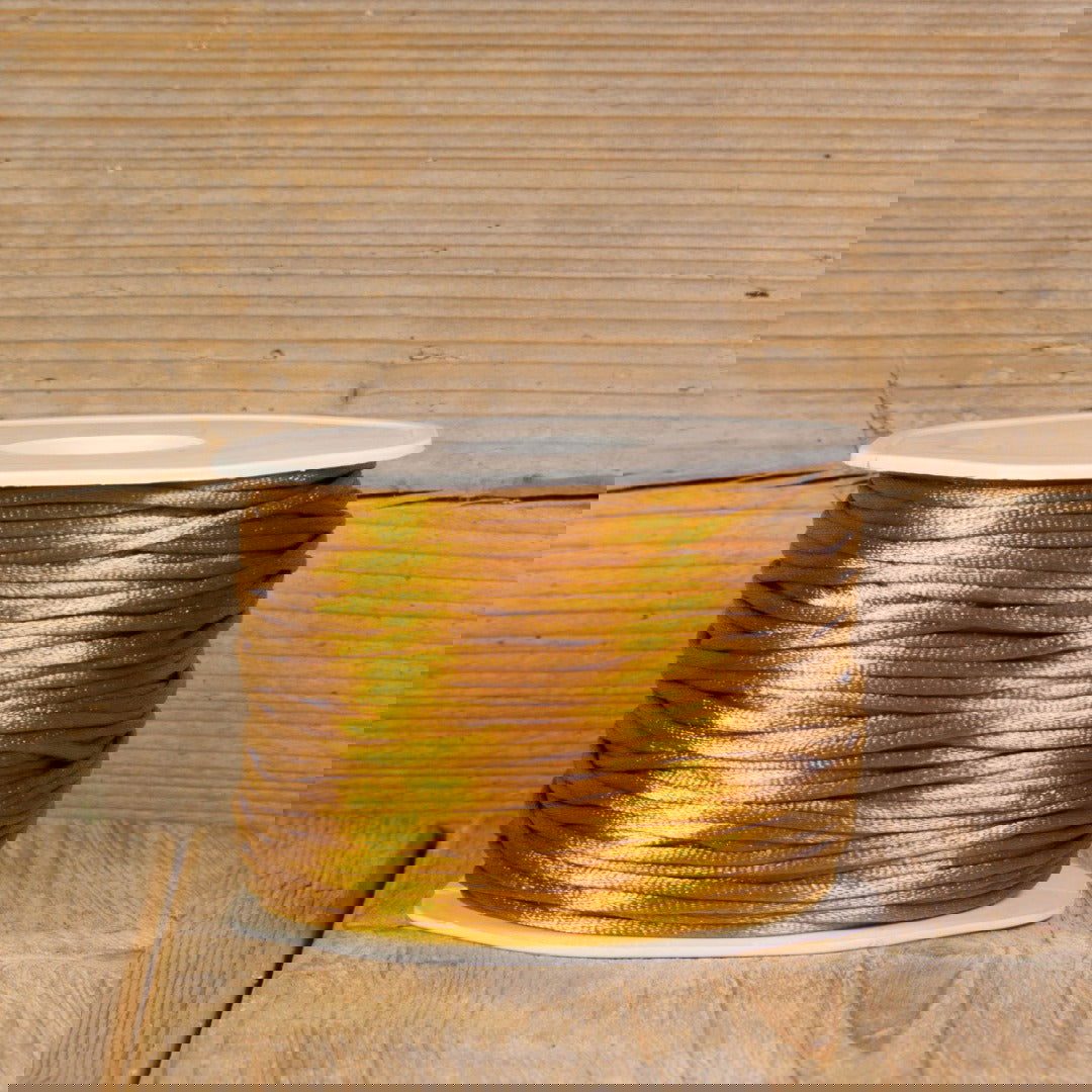 Satijnkoord Koper - Kadopapier.net