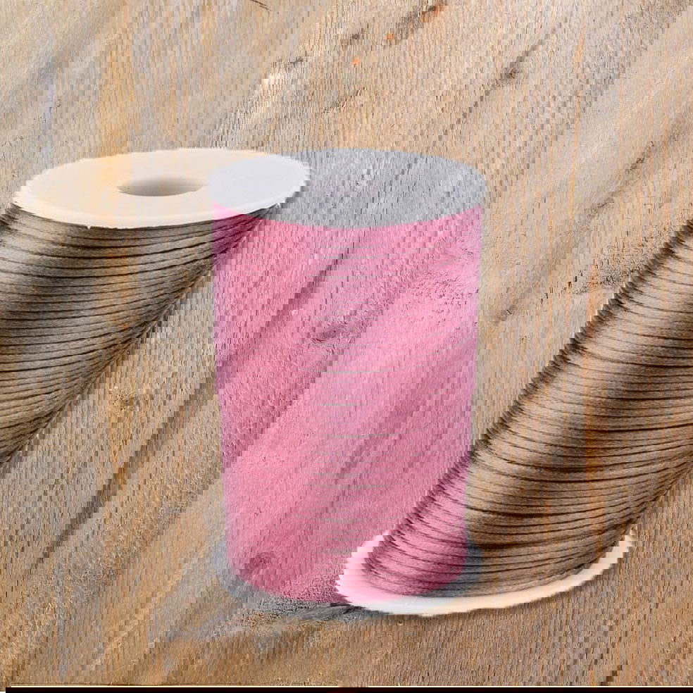 Satijnkoord Oud Roze - Kadopapier.net