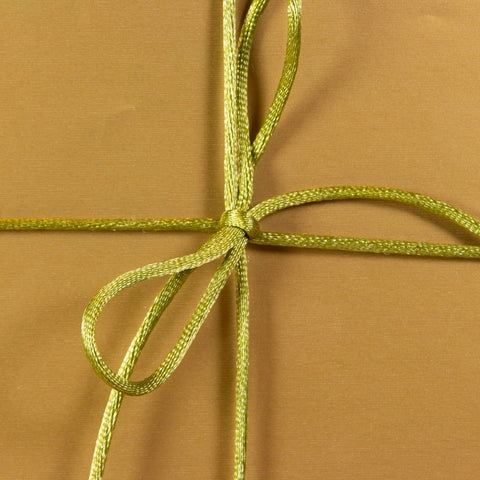 Satijnkoord Zilvergrijs - Kadopapier.net