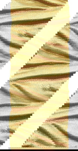 Satijnlint PlissÃ© Goud - Kadopapier.net