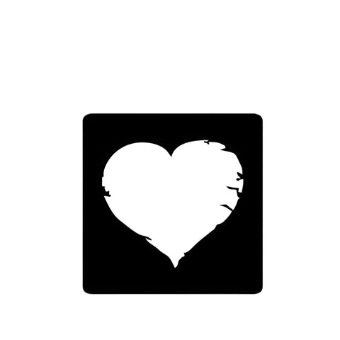 Schoolbord etiket Hart - Kadopapier.net