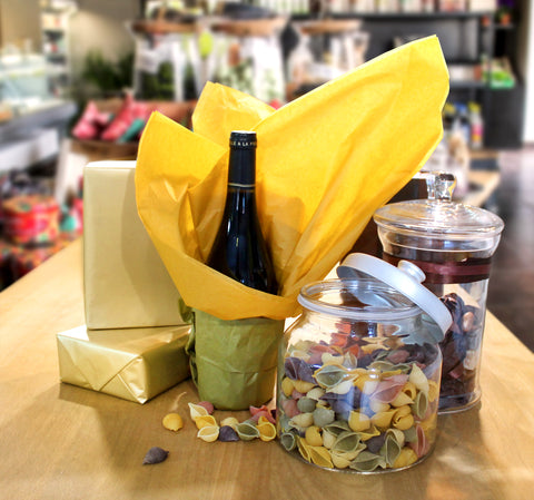 Weißes Seidenpapier