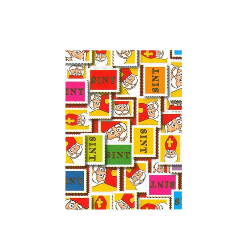 Sintzakje Postzegel - Kadopapier.net