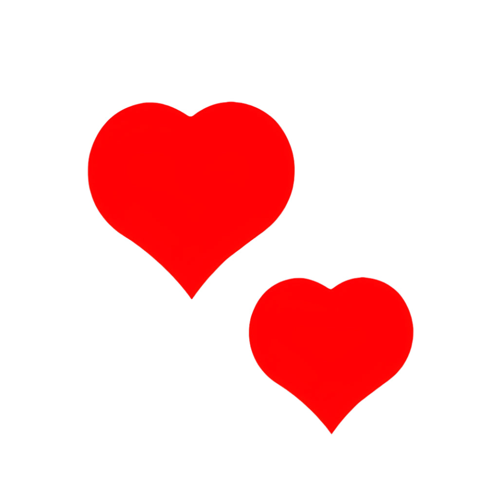 Sluitsticker Hart Rood - Kadopapier.net