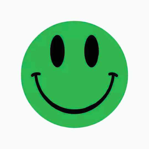 Wish label Smiley -Sticker-Label-