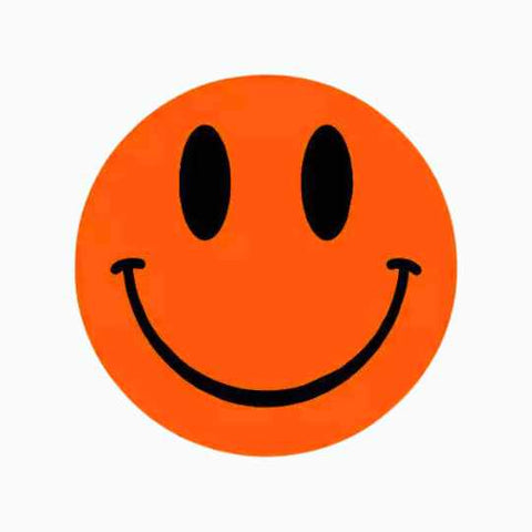 Wish label Smiley -Sticker-Label-