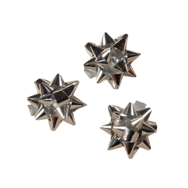 Starbow metallic Zilver XL - Kadopapier.net