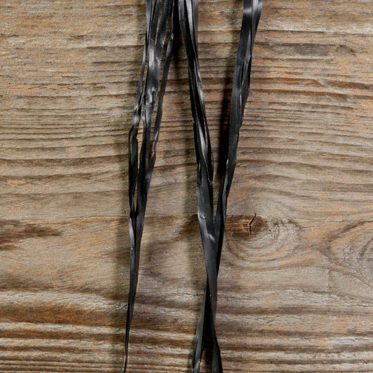 Synthetische raffia Zwart - Kadopapier.net