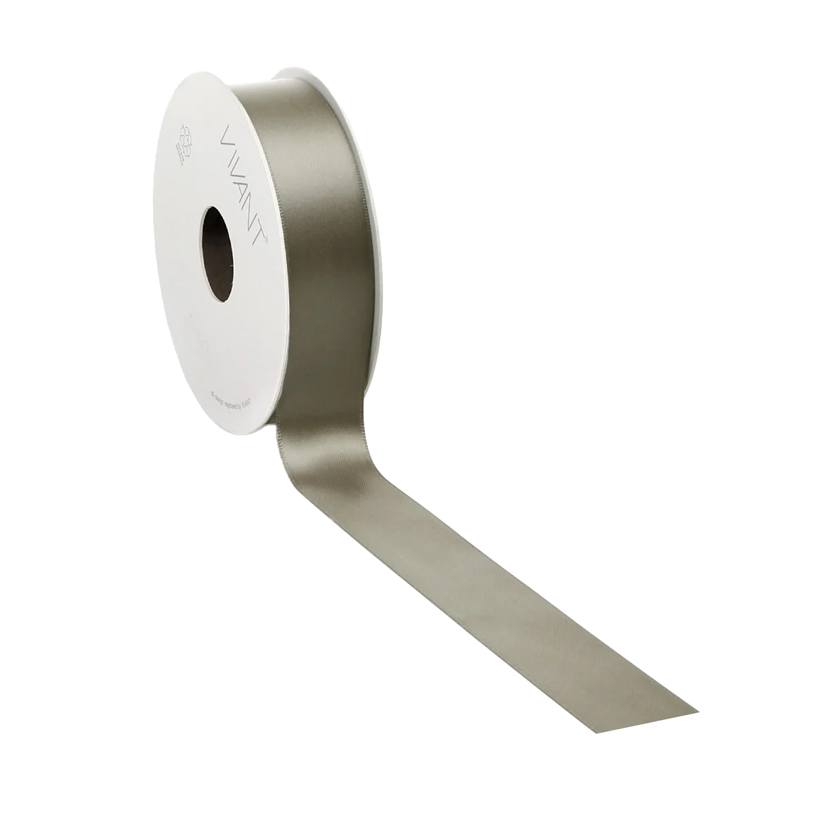 Taupe Satijnlint 3-38mm/25-50m - Kadopapier.net