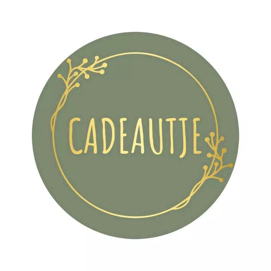 For You! | gold/olive green | 250 pcs. -Sticker-Label-