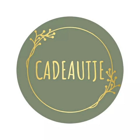 Für Dich! | gold/olivgrün | 250 Stück -Sticker-Etikett-