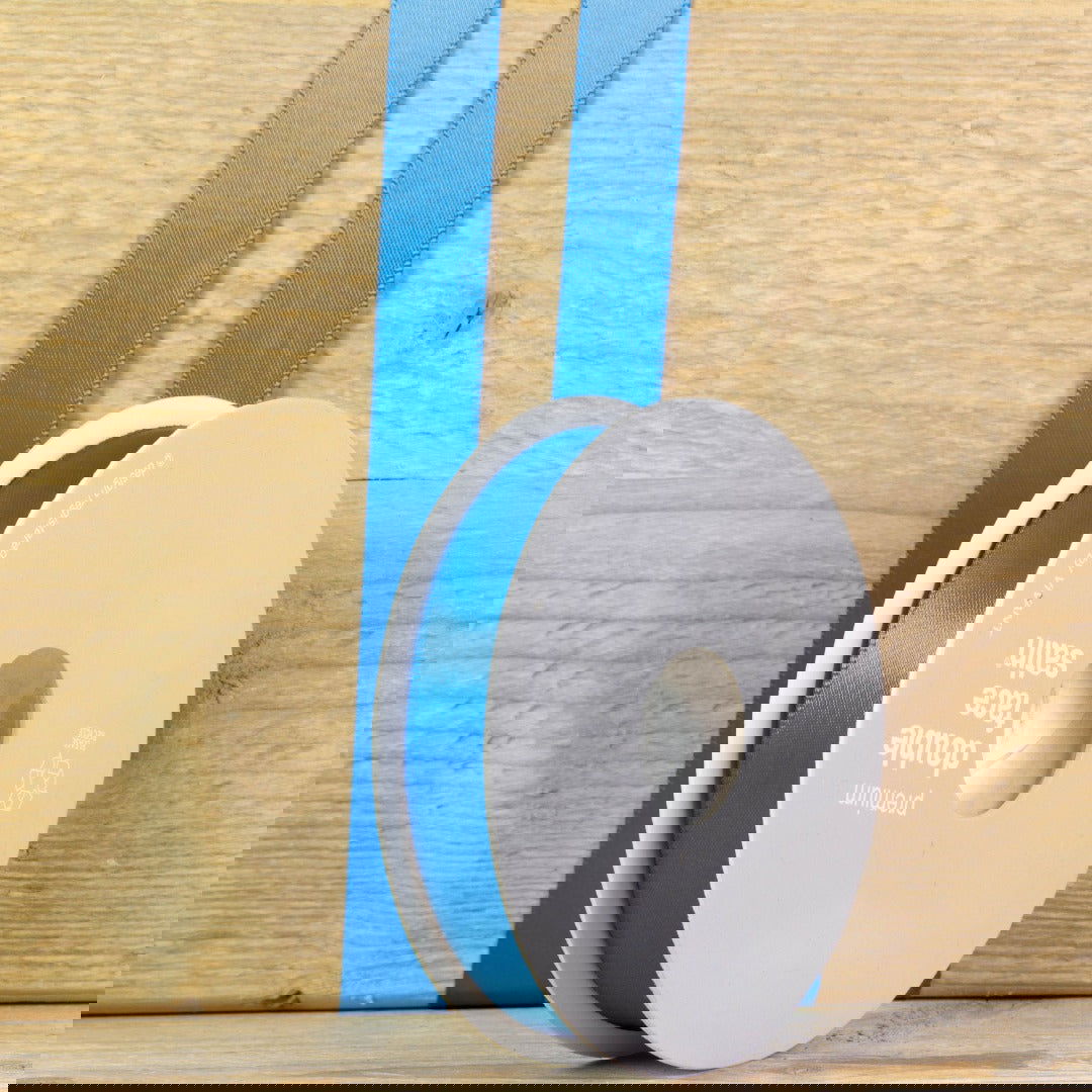 Turquoise Satijnlint - Kadopapier.net