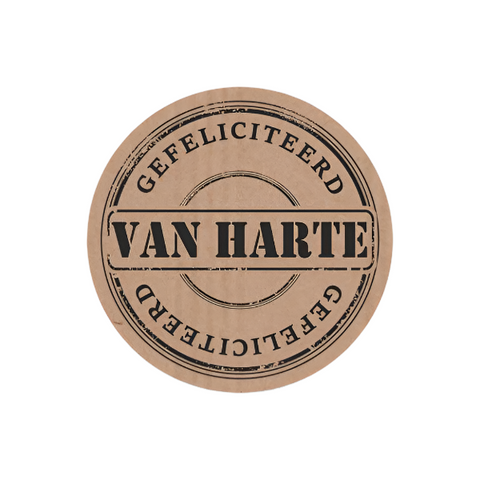Van Harte rond kraft - Kadopapier.net
