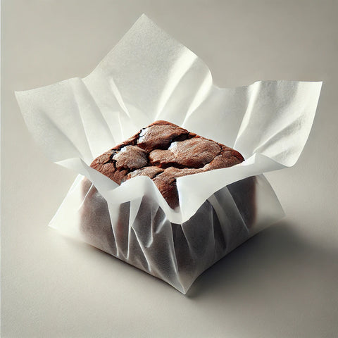 Weißes Seidenpapier