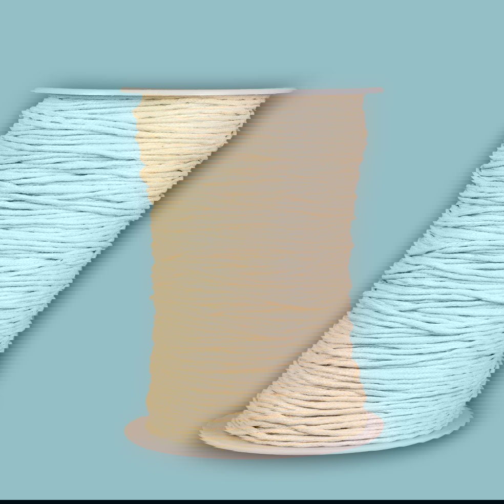 Waxdraad Creme - Kadopapier.net