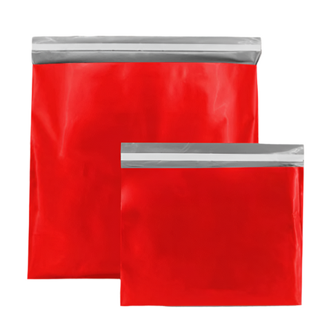Webshop Verzendzakken Rood - Kadopapier.net