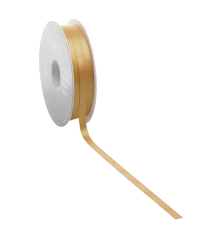 Zand Satijnlint 3mm, 6mm, 10mm, 15mm, 25mm, 38mm - Kadopapier.net