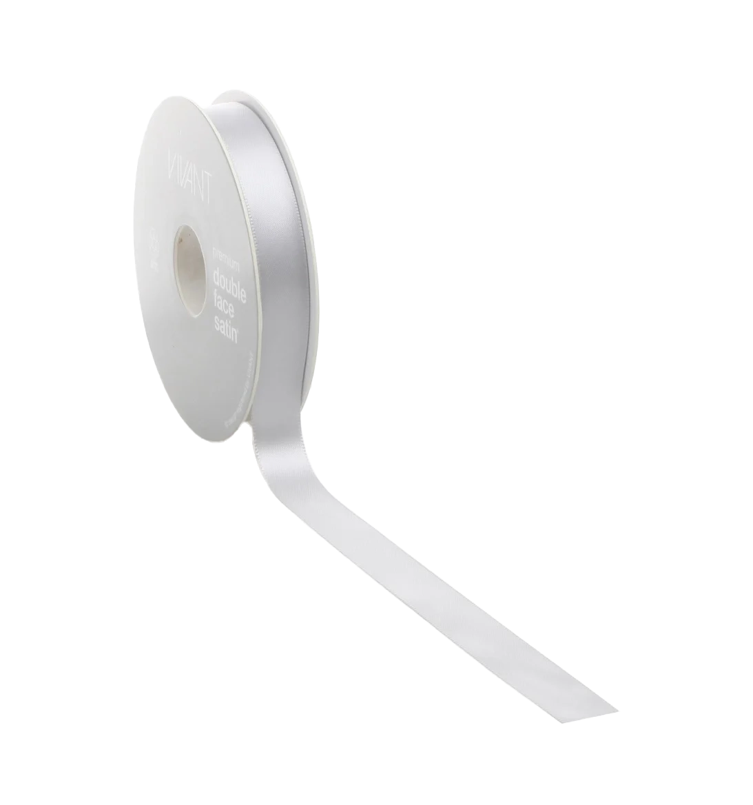 Zilvergrijs Satijnlint 3mm - 38mm, 25-50m - Kadopapier.net